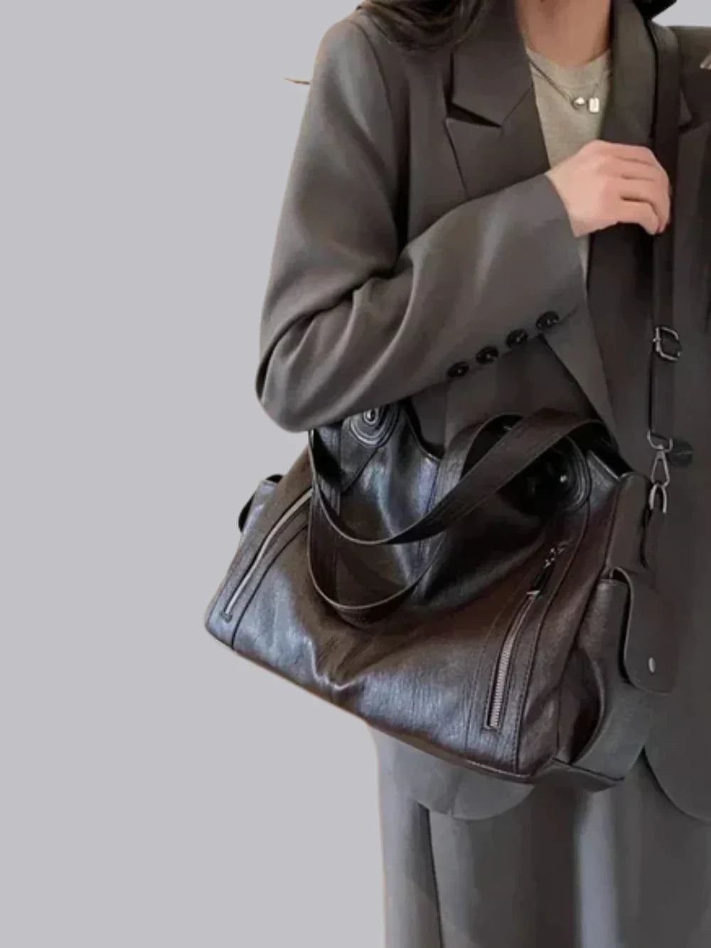 Damen Geräumig Handtasche | mit Schultergurt