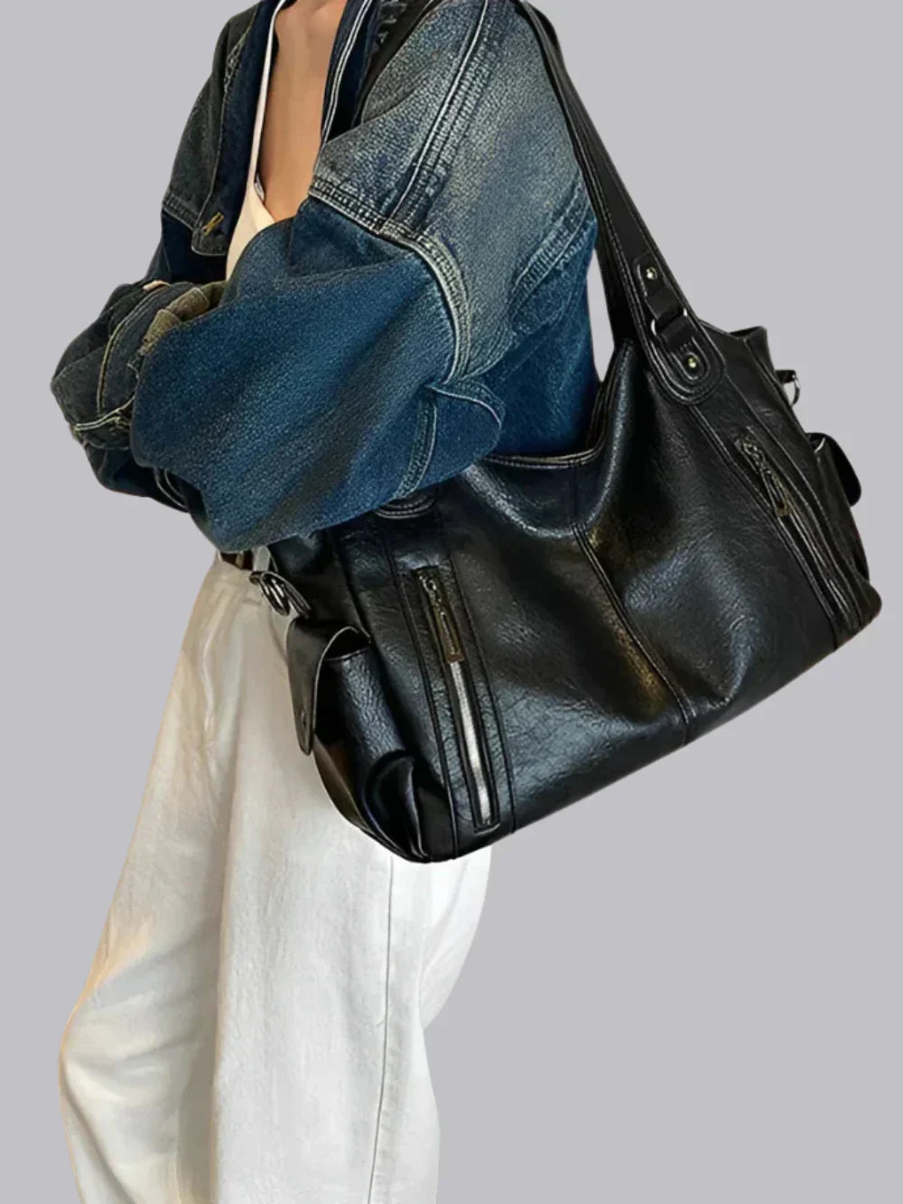 Damen Geräumig Handtasche | mit Schultergurt