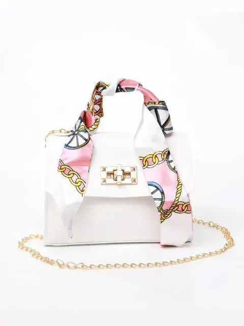 Damen Handtasche | mit Schal-Detail