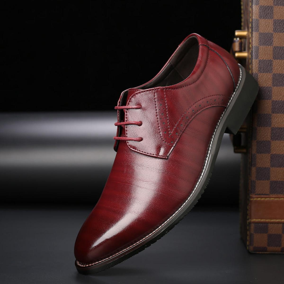 Herren Formell Oxford Schuhe | Schnürverschluss