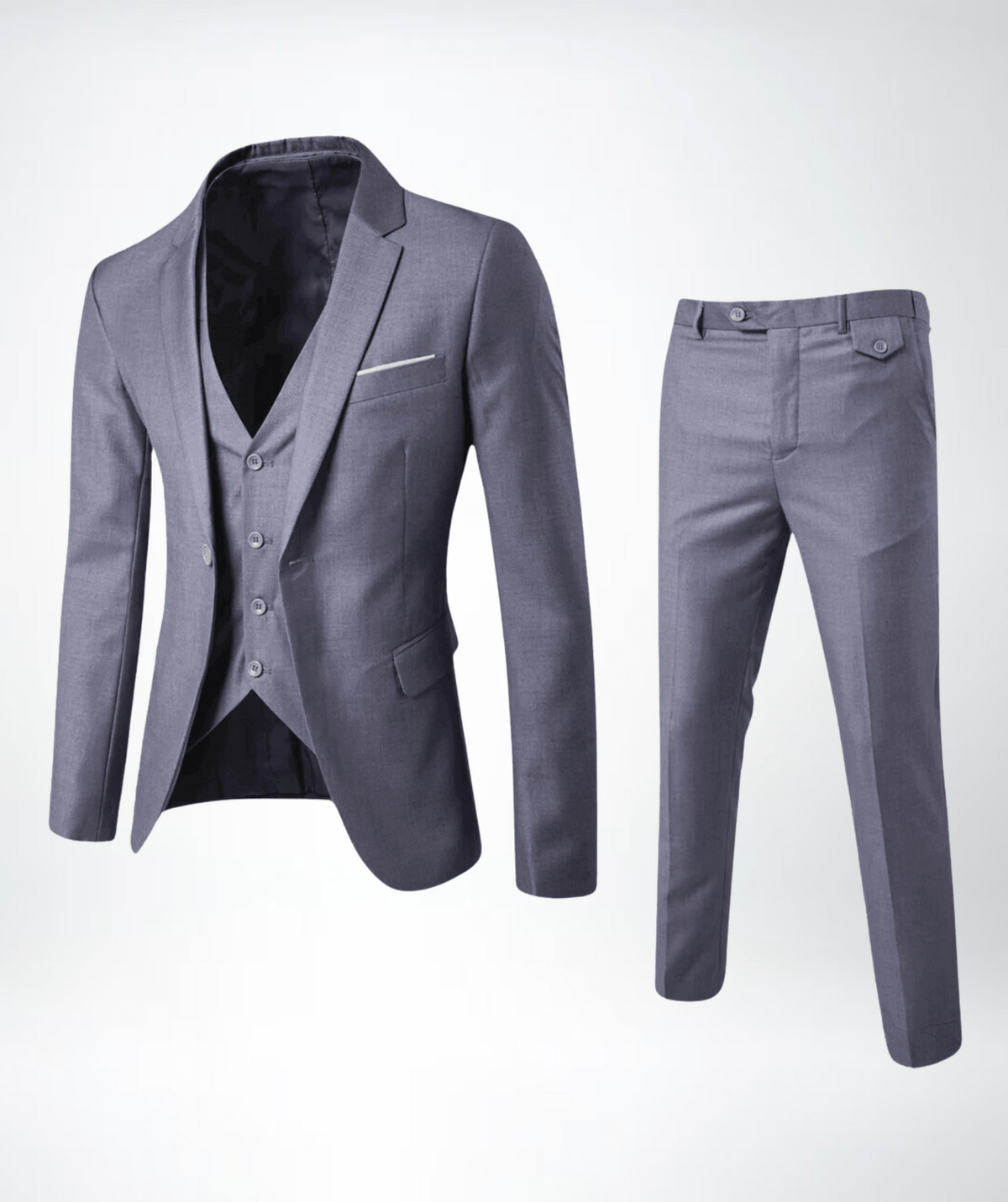 Herren Dreiteiliger Business Anzug | Formell