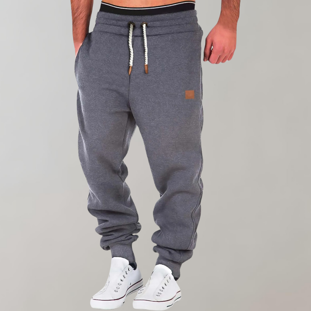 Herren Lässige Kordelzug Jogginghose | Entspannte Passform