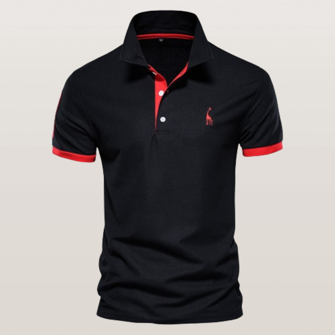 Herren Schlanke Passform Lässig Polo-Shirt | Kurzarm