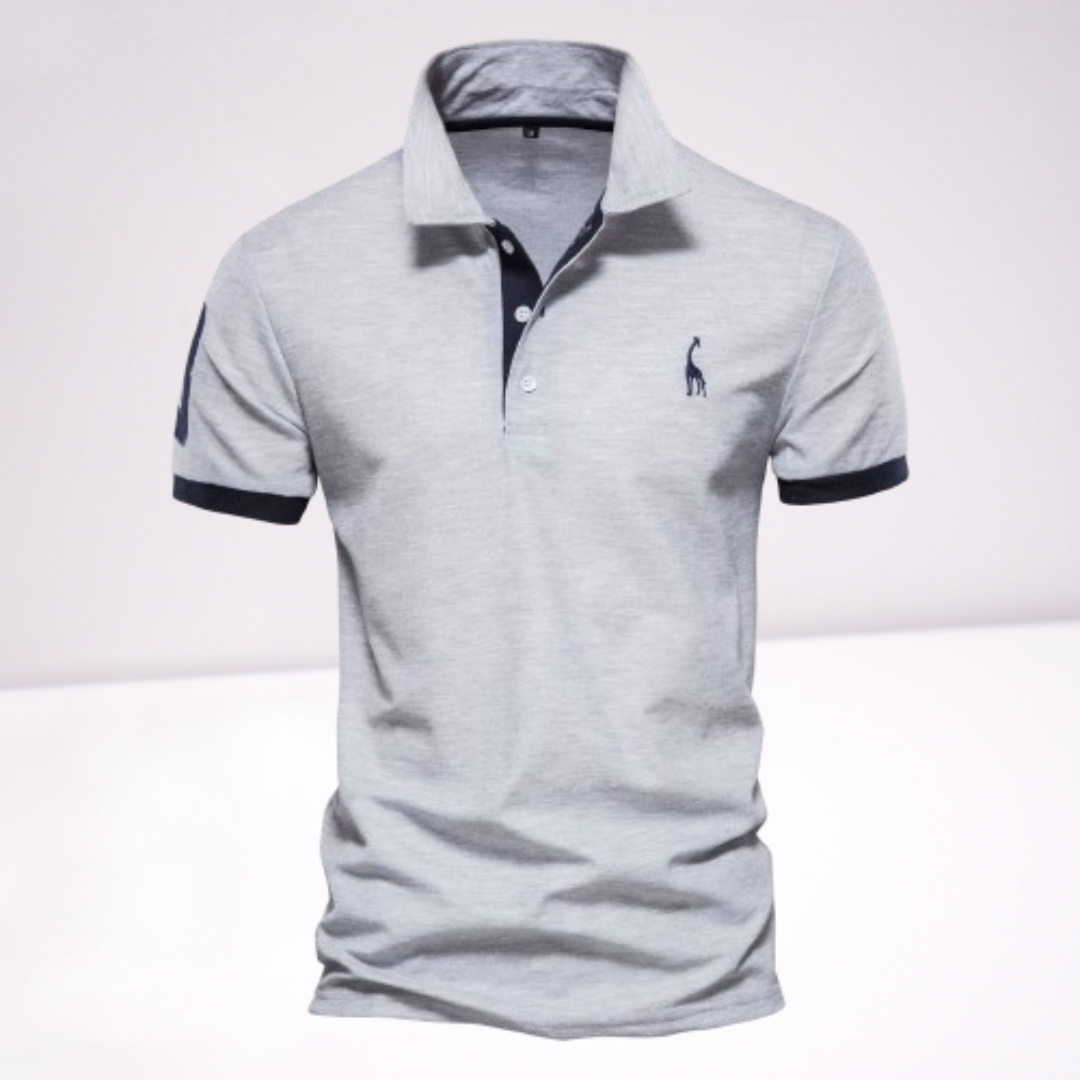 Herren Schlanke Passform Lässig Polo-Shirt | Kurzarm