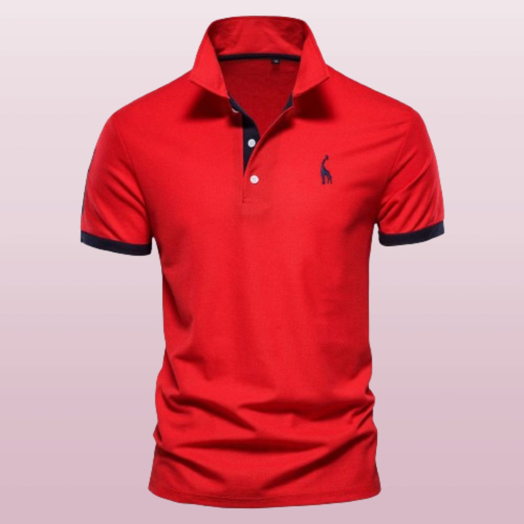 Herren Schlanke Passform Lässig Polo-Shirt | Kurzarm