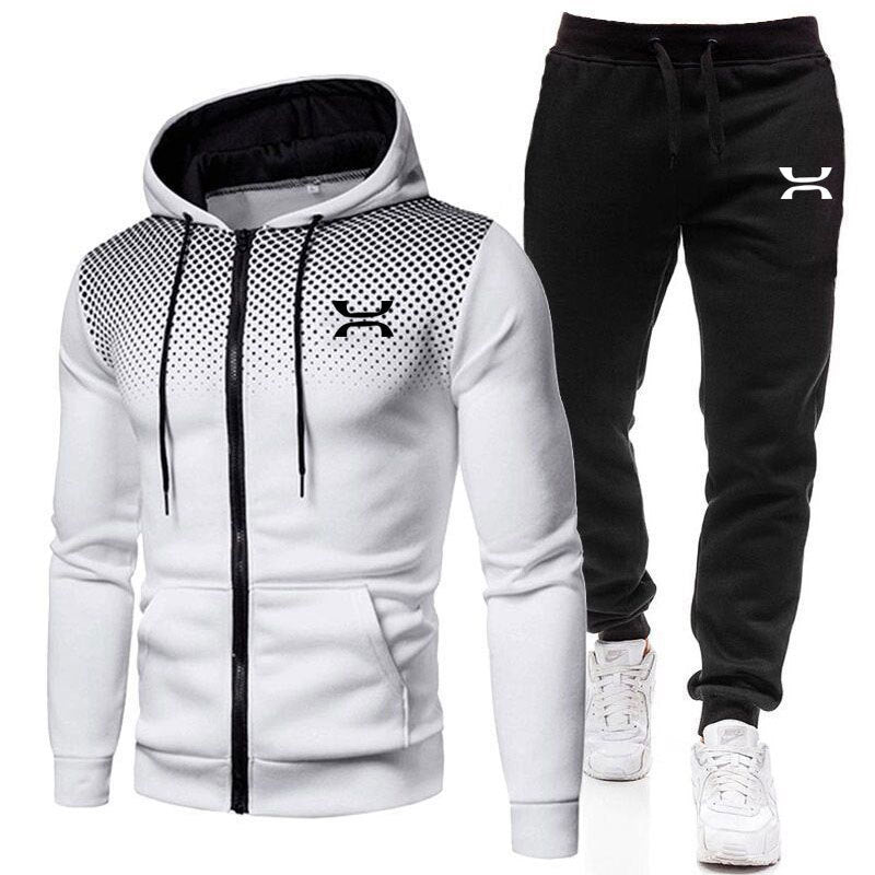 Herren Sportlich Trainingsanzug | Zweiteiliges Set