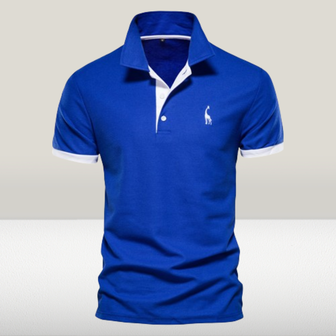 Herren Schlanke Passform Lässig Polo-Shirt | Kurzarm