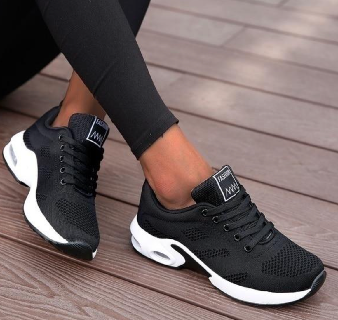 Damen Gehen Sneaker | Schnürverschluss