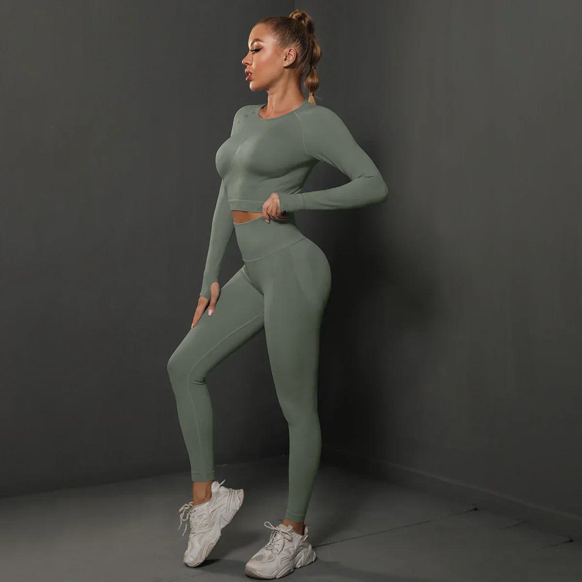 Damen Sportlich Jogginganzug | Zweiteiliges Set