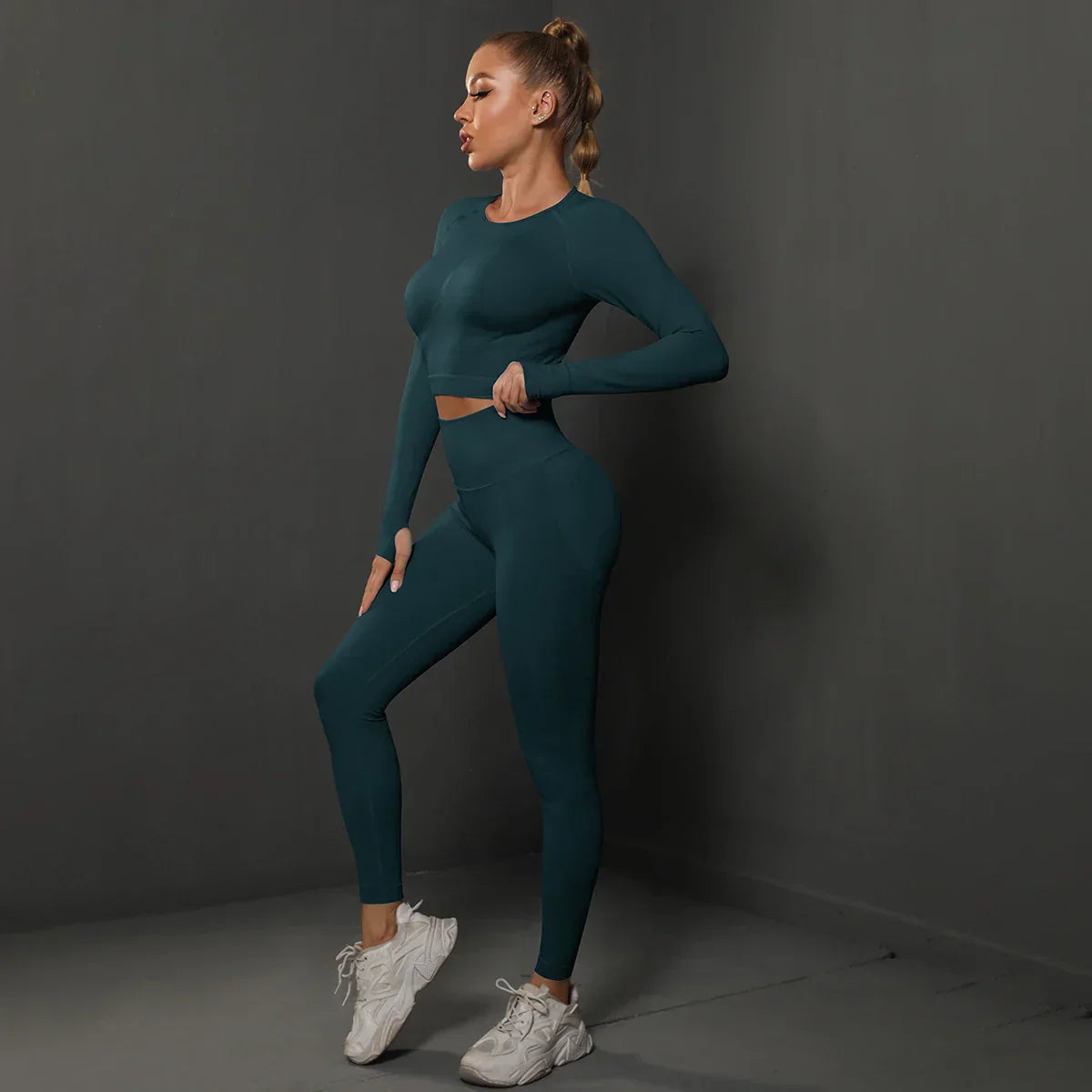 Damen Sportlich Jogginganzug | Zweiteiliges Set