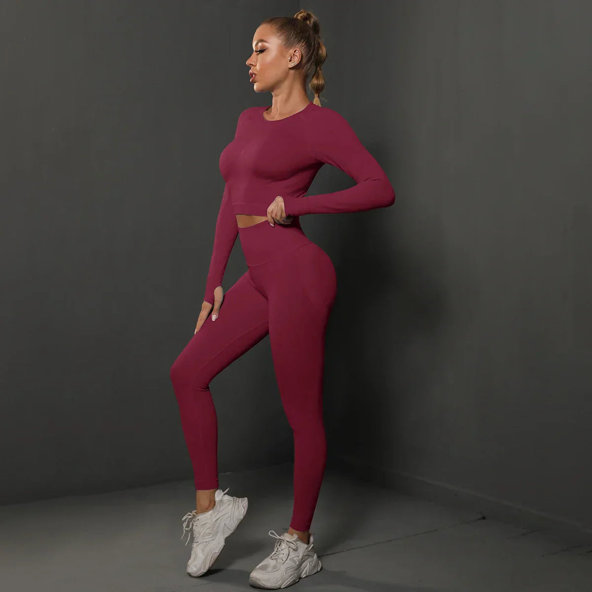 Damen Sportlich Jogginganzug | Zweiteiliges Set