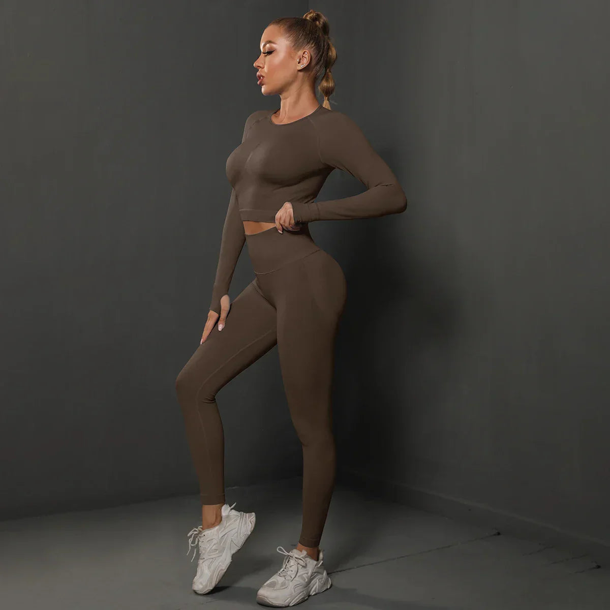 Damen Sportlich Jogginganzug | Zweiteiliges Set