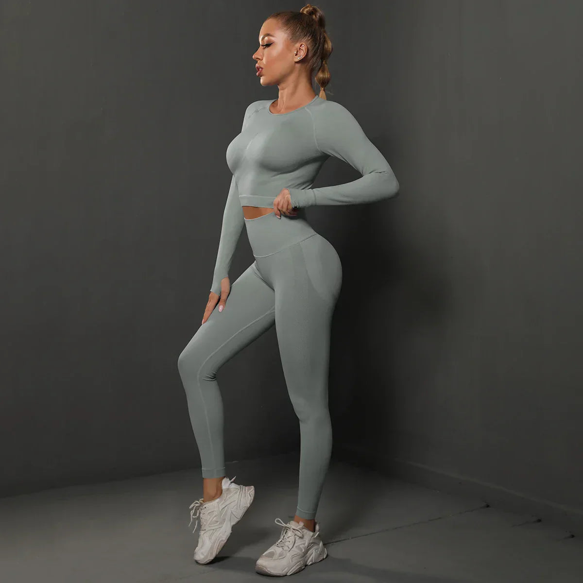 Damen Sportlich Jogginganzug | Zweiteiliges Set