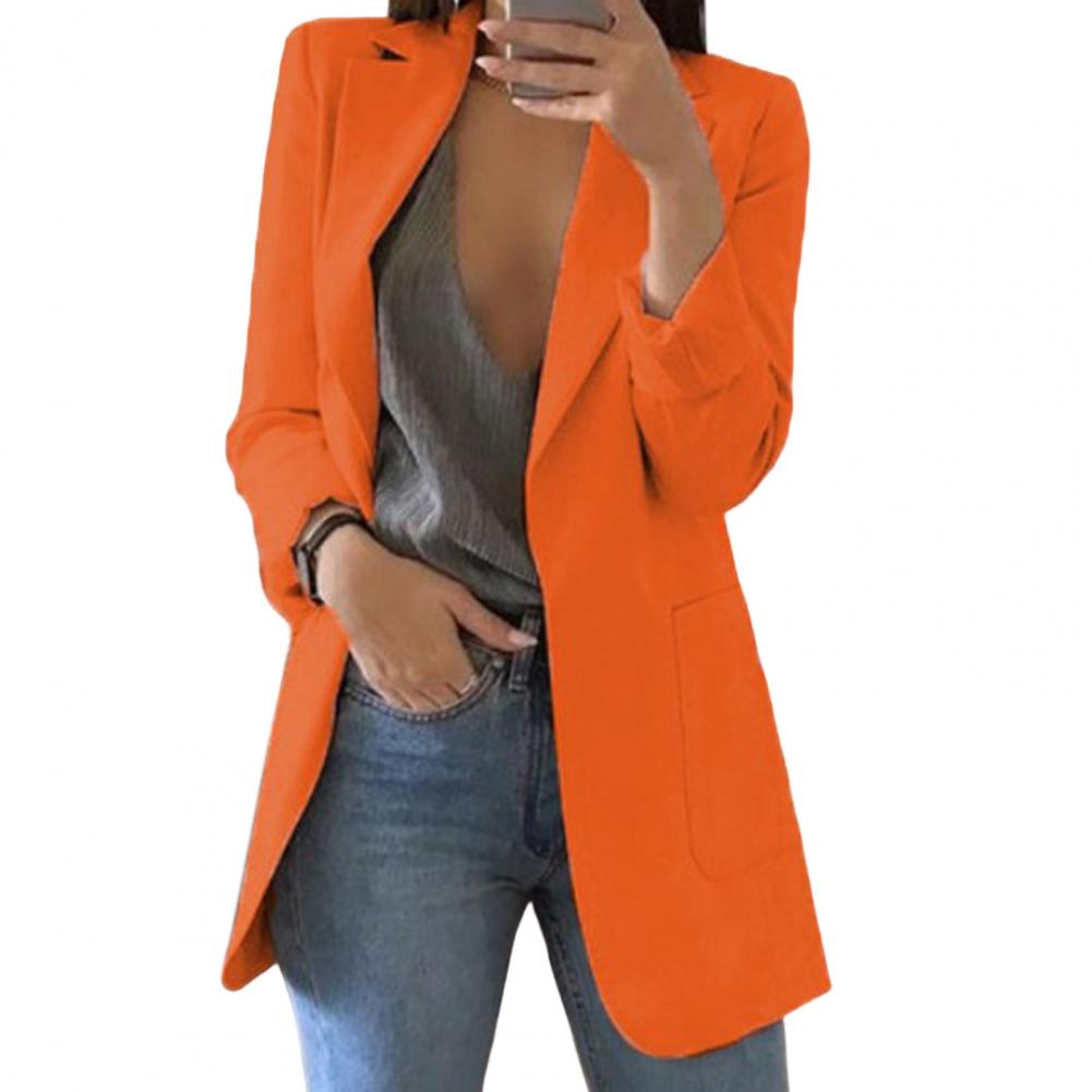 Damen Lang Blazer Jacke | Arbeit
