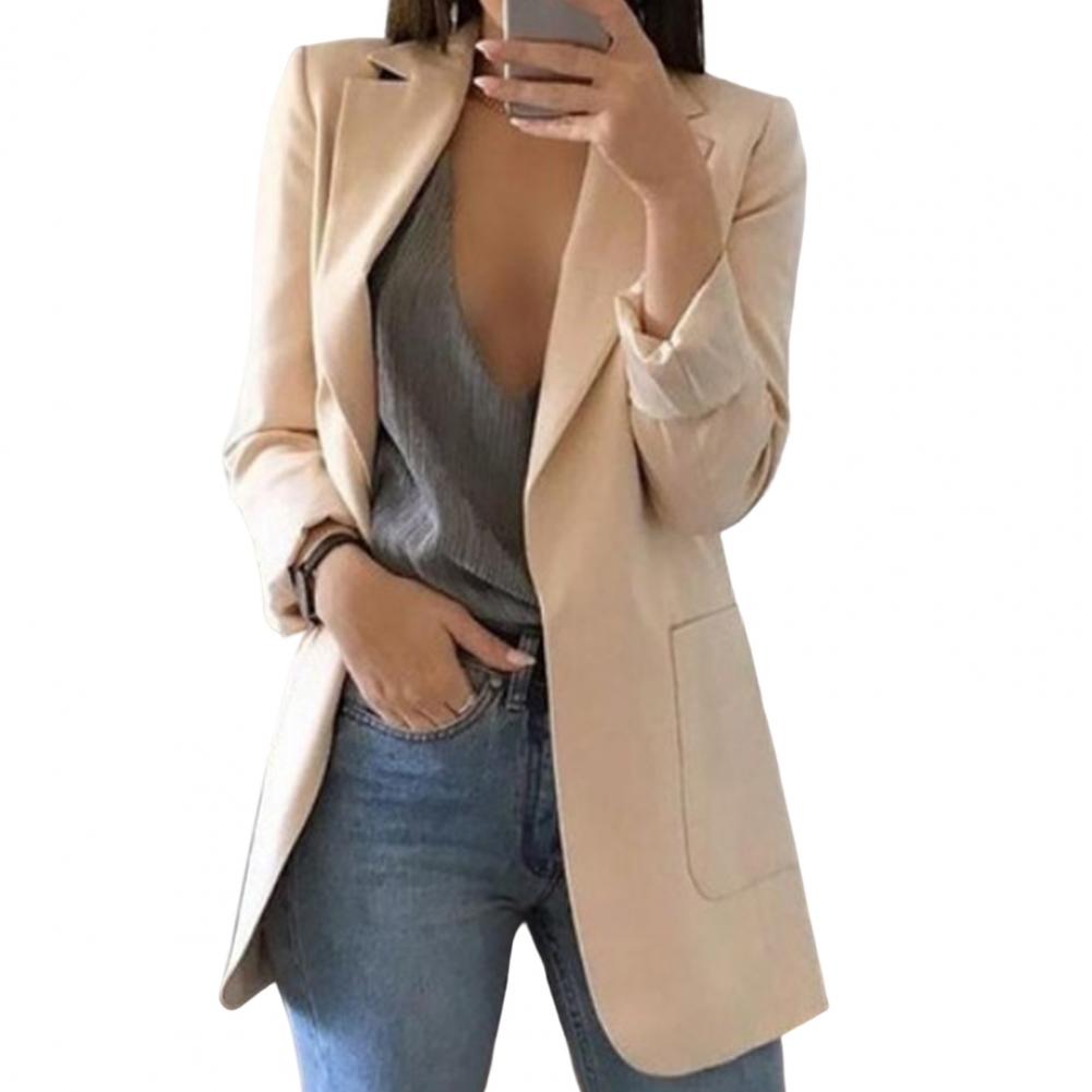 Damen Lang Blazer Jacke | Arbeit