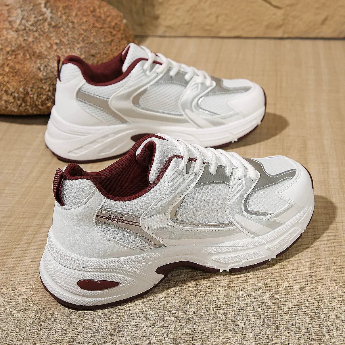Damen Chunky-Sneaker | Schnürverschluss