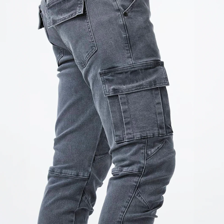 Herren Lässige Cargohose | Schmale Passform
