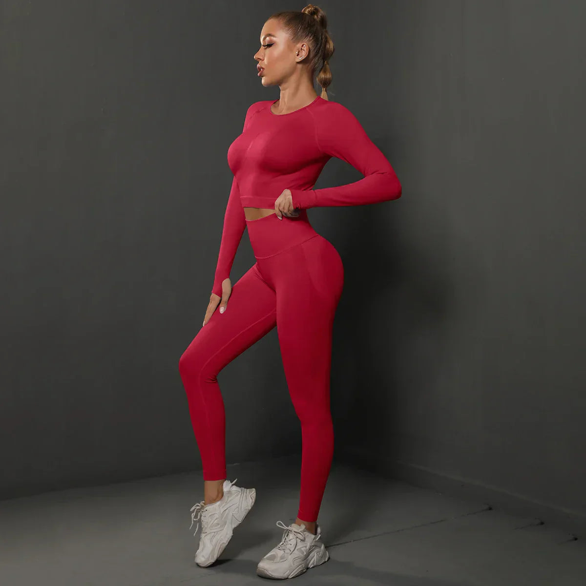 Damen Sportlich Jogginganzug | Zweiteiliges Set