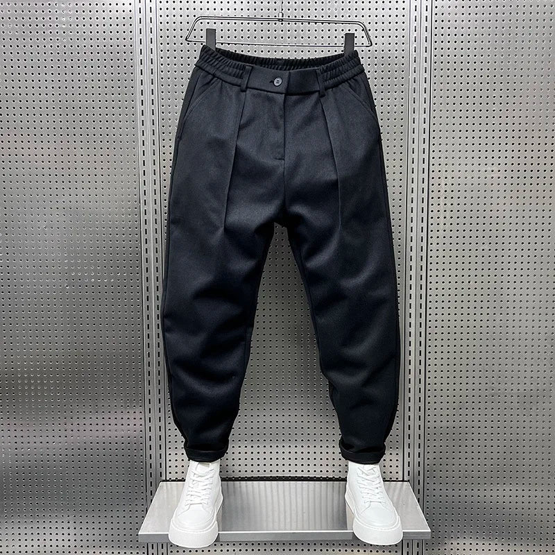 Herren Business Lässig Hose | Hoch Geschnitten