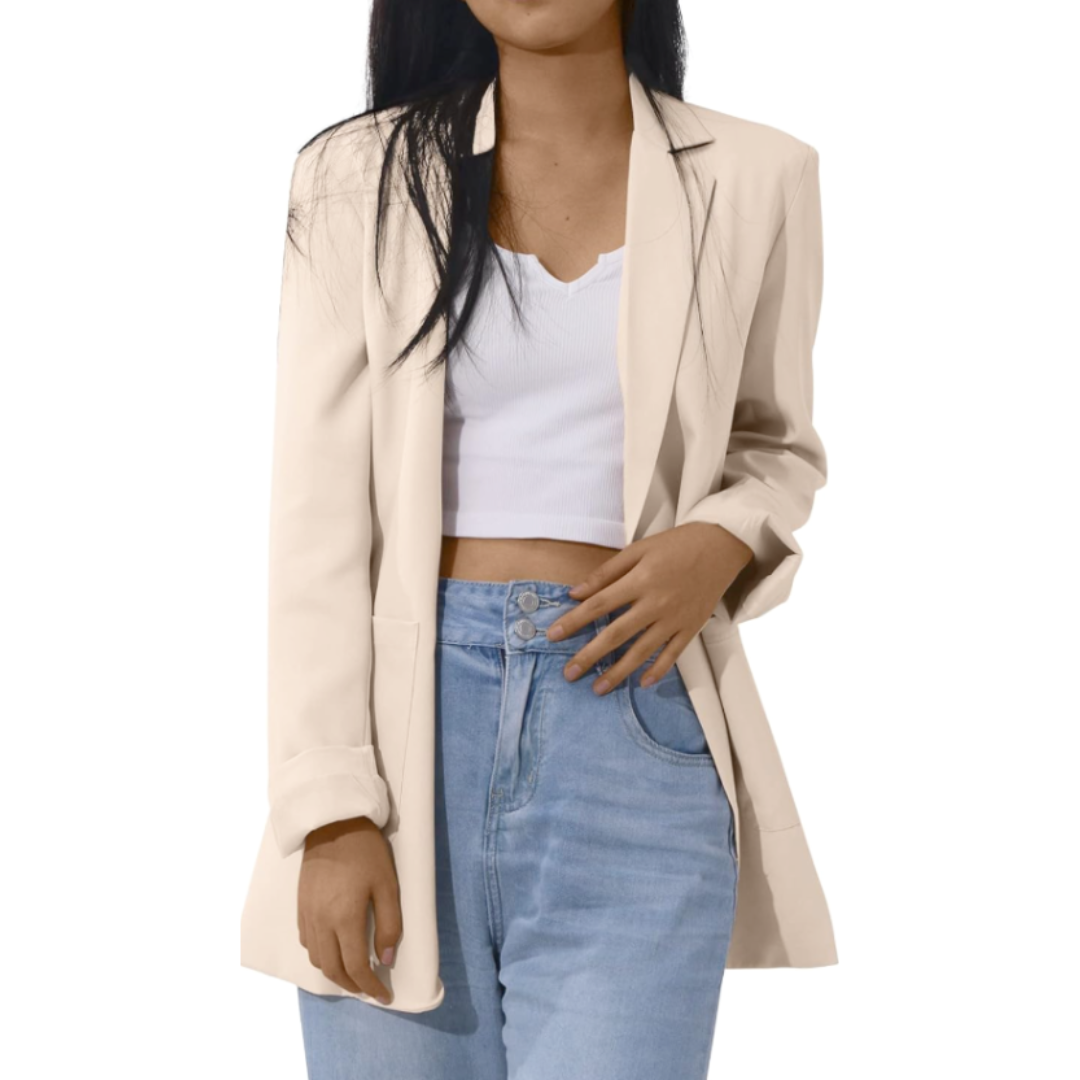 Damen Lässig Blazer | Lang