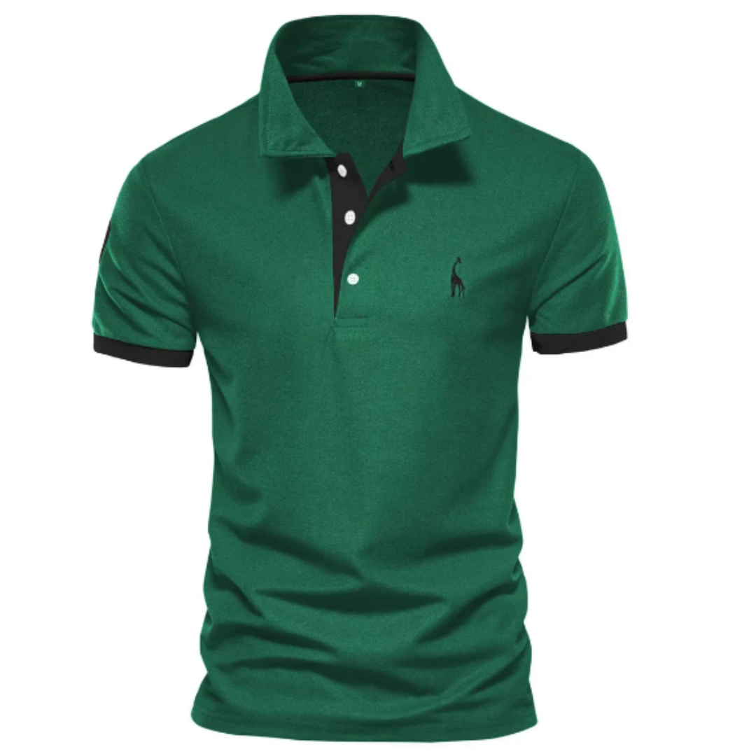 Herren Schlanke Passform Lässig Polo-Shirt | Kurzarm