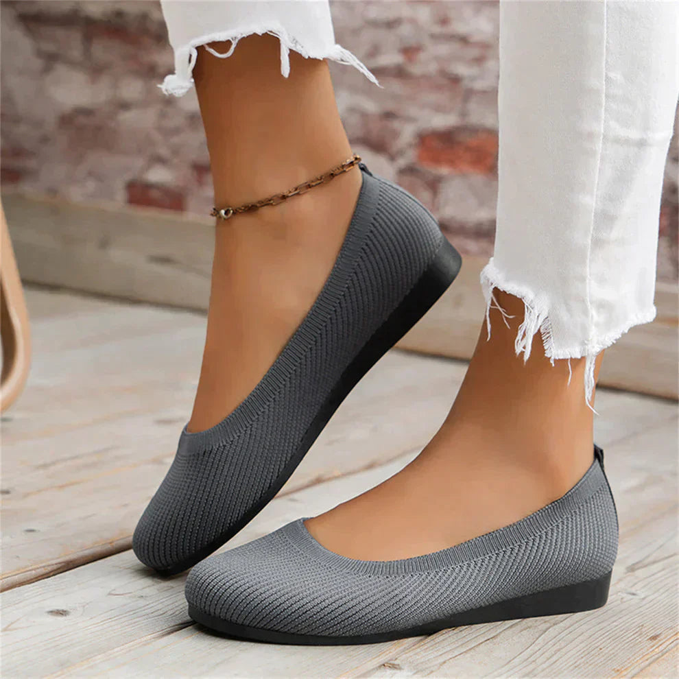 Damen Flach Schlupfschuhe | Ballettschuhe