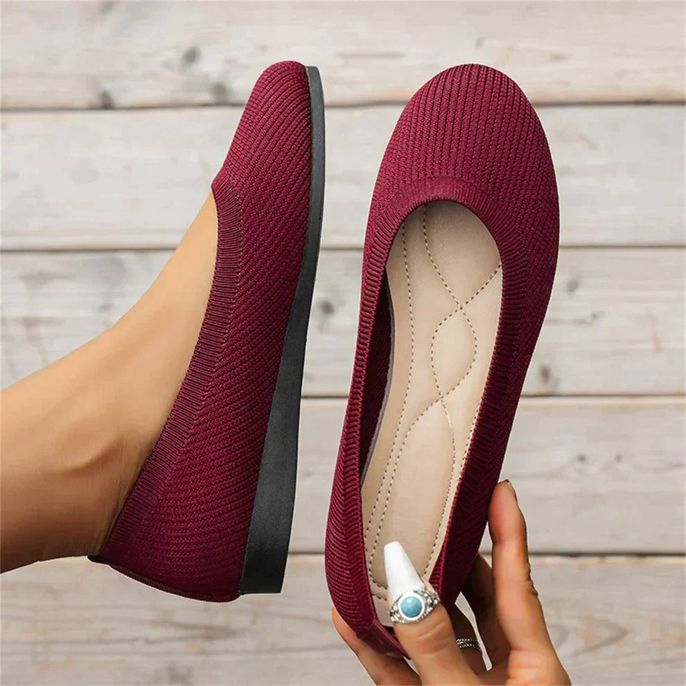 Damen Flach Schlupfschuhe | Ballettschuhe