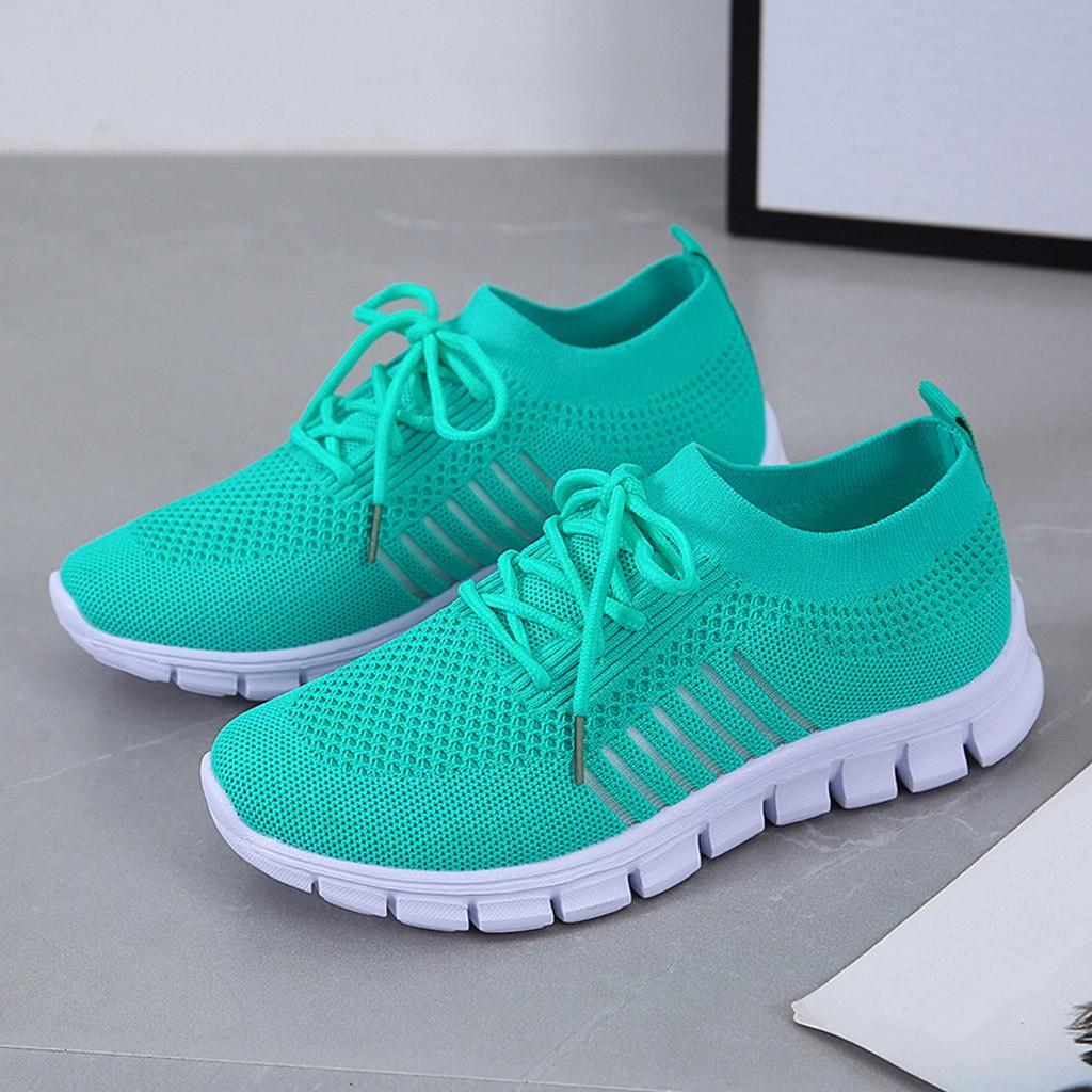 Damen Lässig Hineinschlüpfen Sneaker | Schnürverschluss