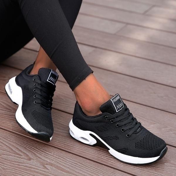 Damen Lauf Sneaker | Schnürverschluss