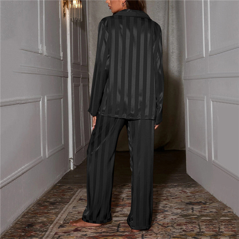 Damen Hose und Oberteil Pyjama | Elegant