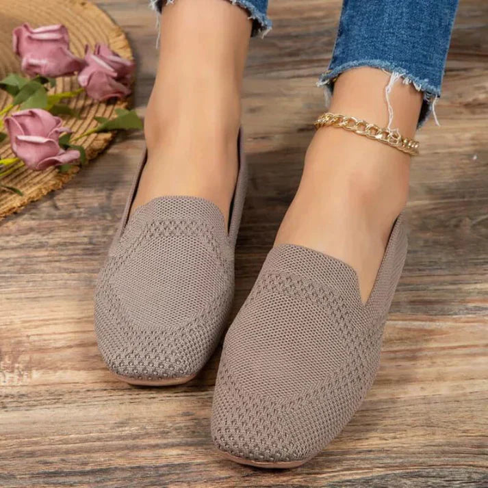Damen Gestrickte Loafer | Reinschlüpfen