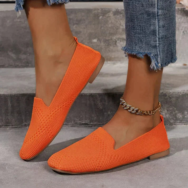 Damen Gestrickte Loafer | Reinschlüpfen