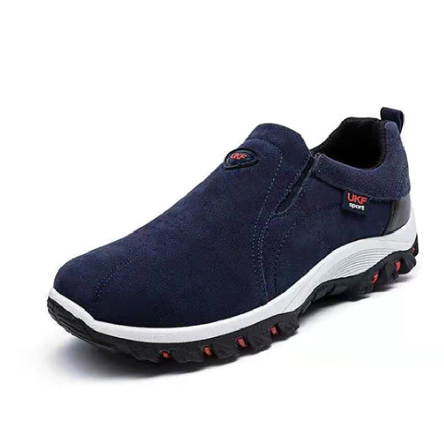 Herren Reinschlüpfen Wanderschuhe | Runde Zehenpartie