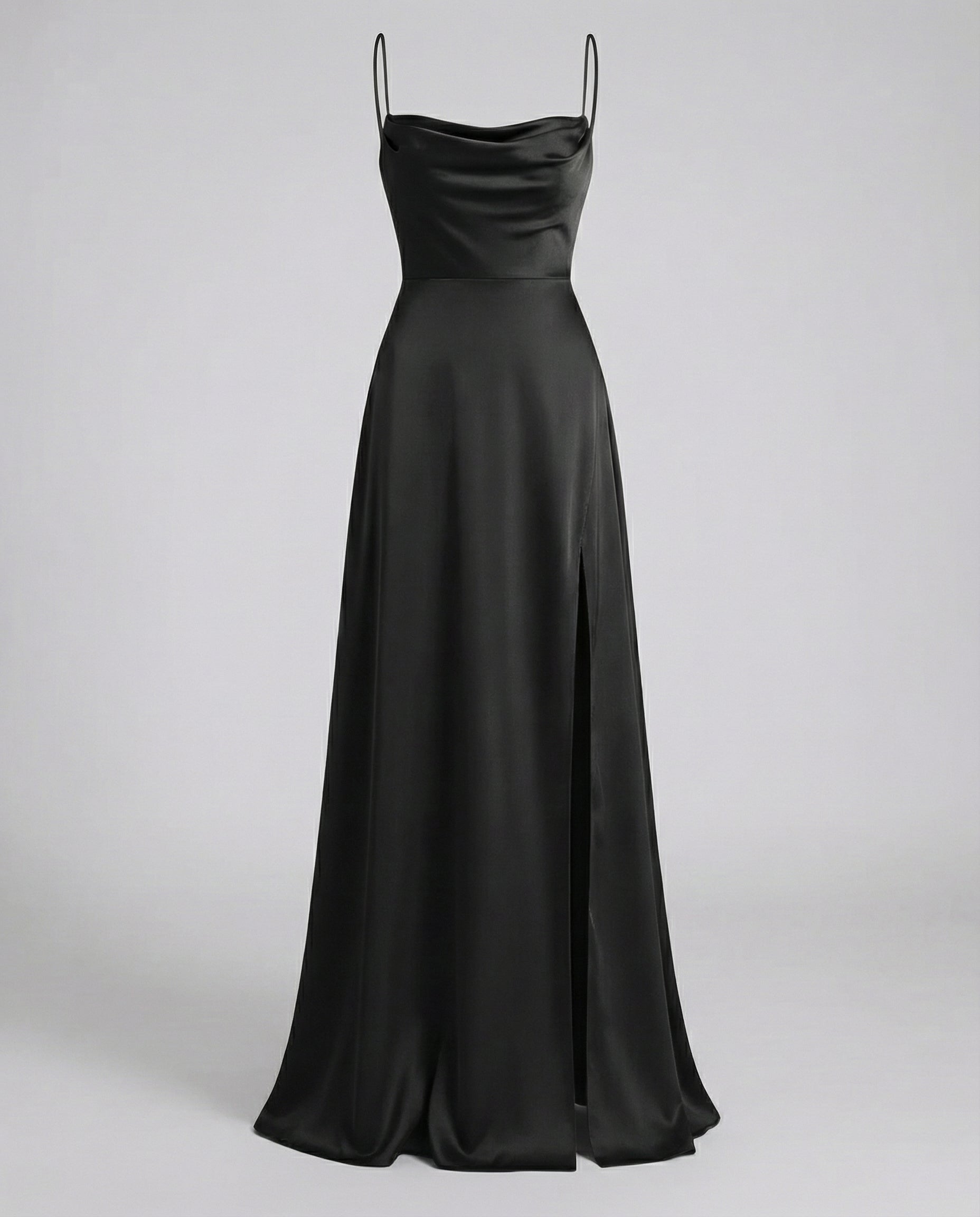 Damen Abendkleid mit Hohem Schlitz | Maxi