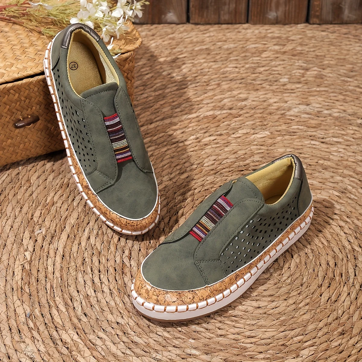 Damen Low-Top Freizeitschuhe | Reinschlüpfen