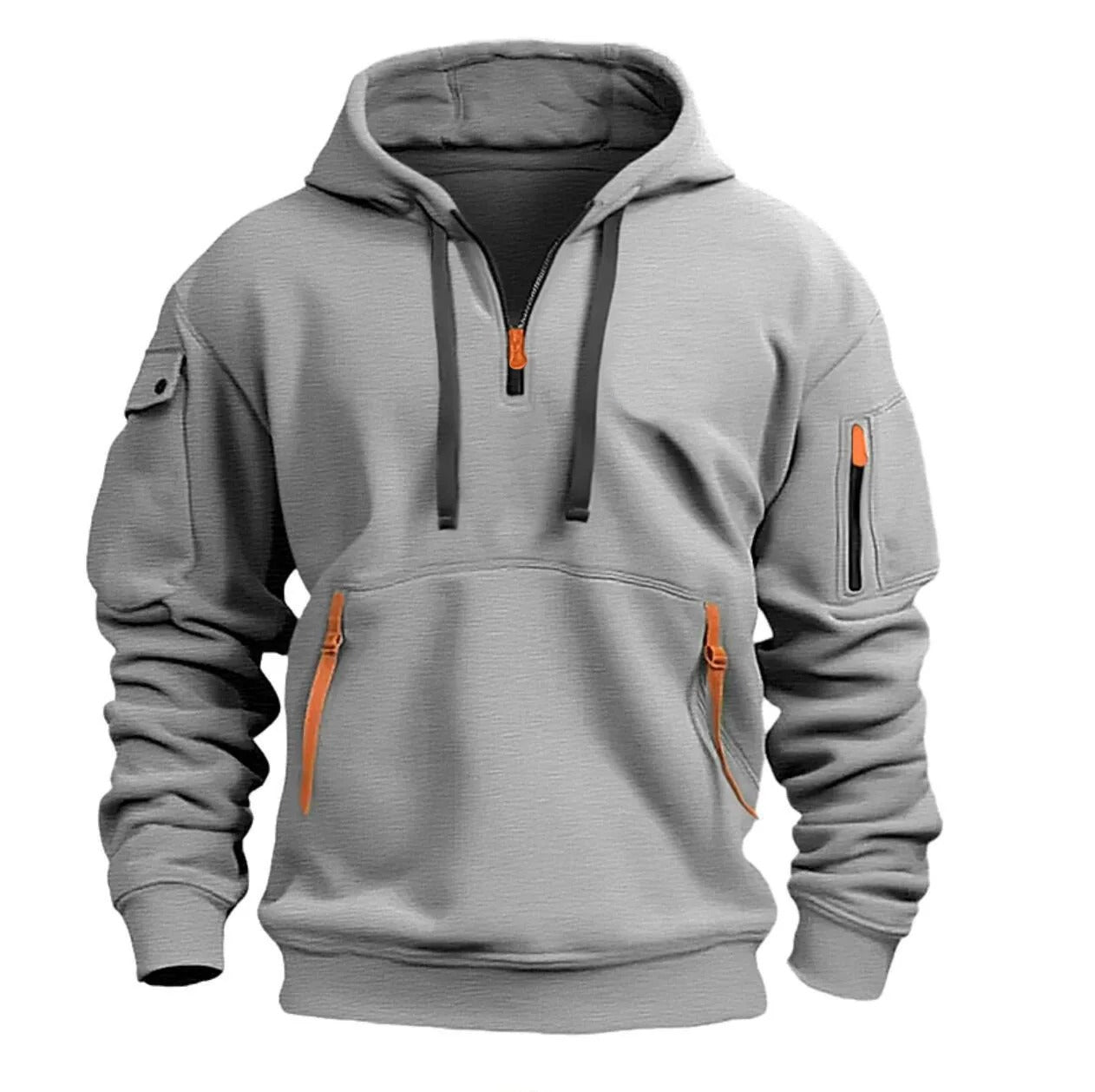 Herren Modern Hoodie | Zipper