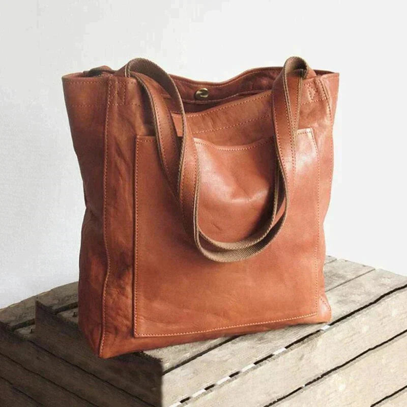 Damen Shopper Schultertasche | mit Außentasche