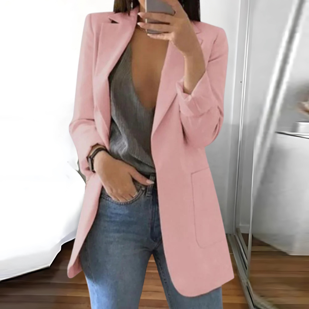 Damen Lässig Blazer | Lang