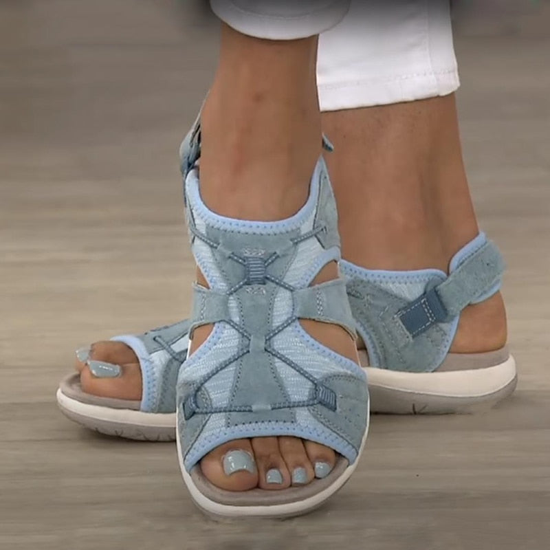Damen Gehen Sandalen | Mit Klettverschluss