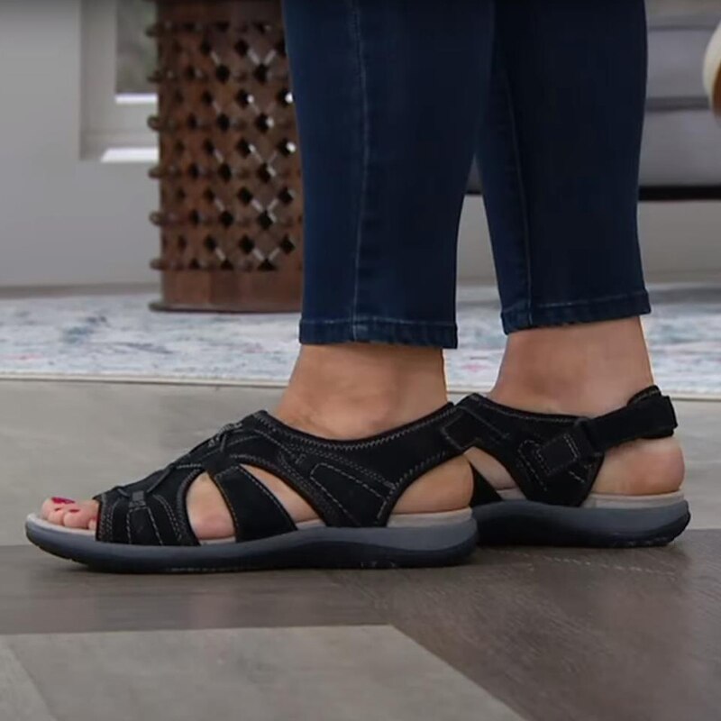 Damen Gehen Sandalen | Mit Klettverschluss