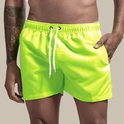Herren Sommer Badeshorts | mit Kordelzug und Seitentaschen