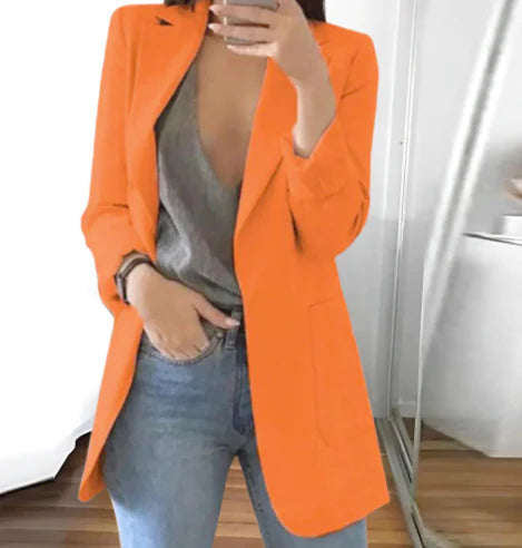 Damen Lässig Blazer | Lang