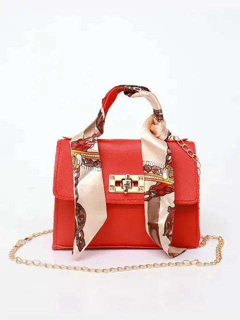 Damen Handtasche | mit Schal-Detail