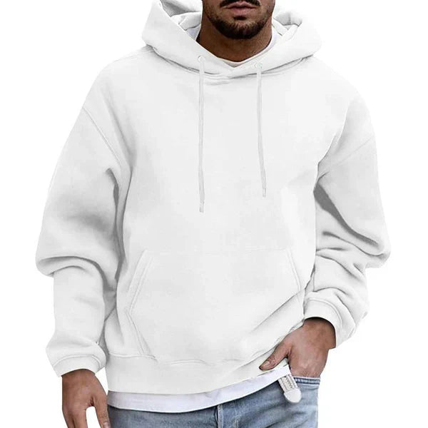 Herren Bequem Hoodie | Lang