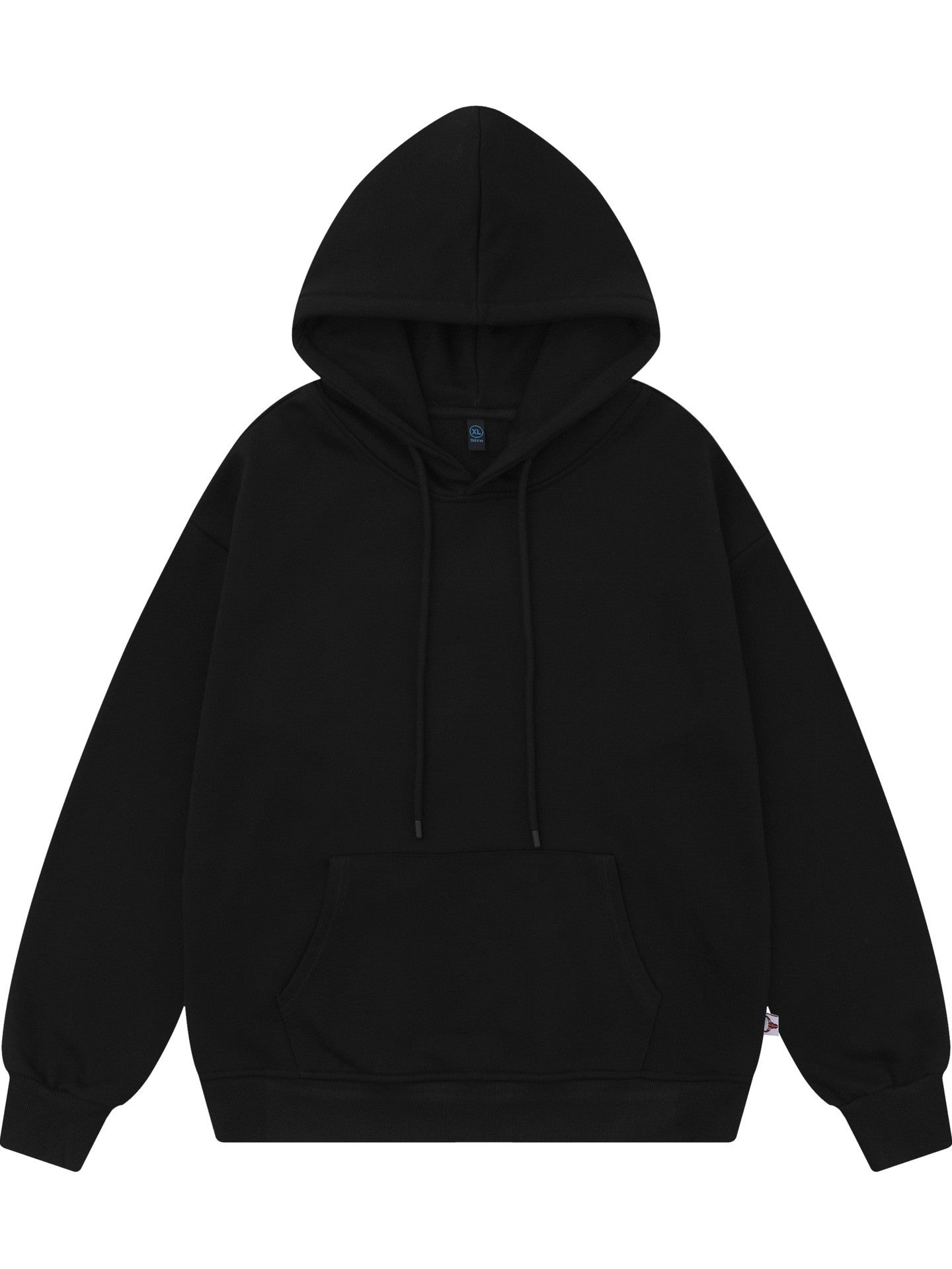 Basic Einfarbiger Oversize Hoodie Kapuzenpullover Unisex