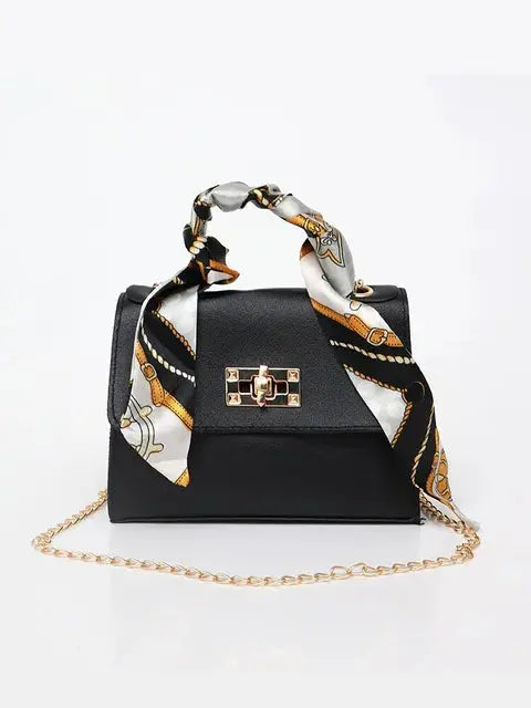 Damen Handtasche | mit Schal-Detail