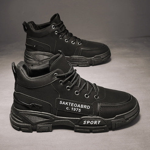 Herren Lässige High-Top-Schuhe | Schnürverschluss