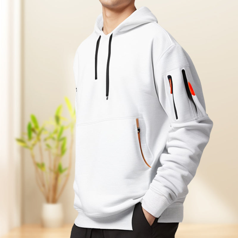 Herren Modern Hoodie | Zipper