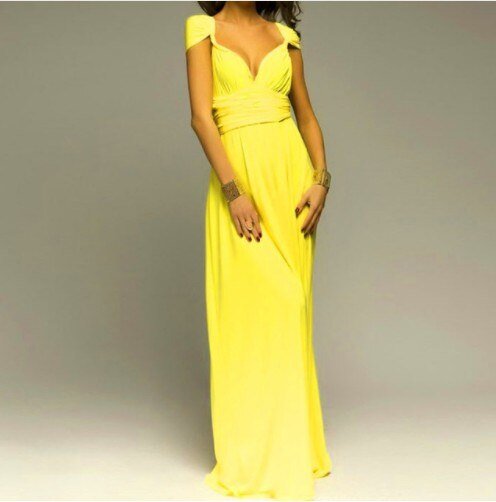 Damen Infinity Maxikleid | Hochzeitsgast Kleid