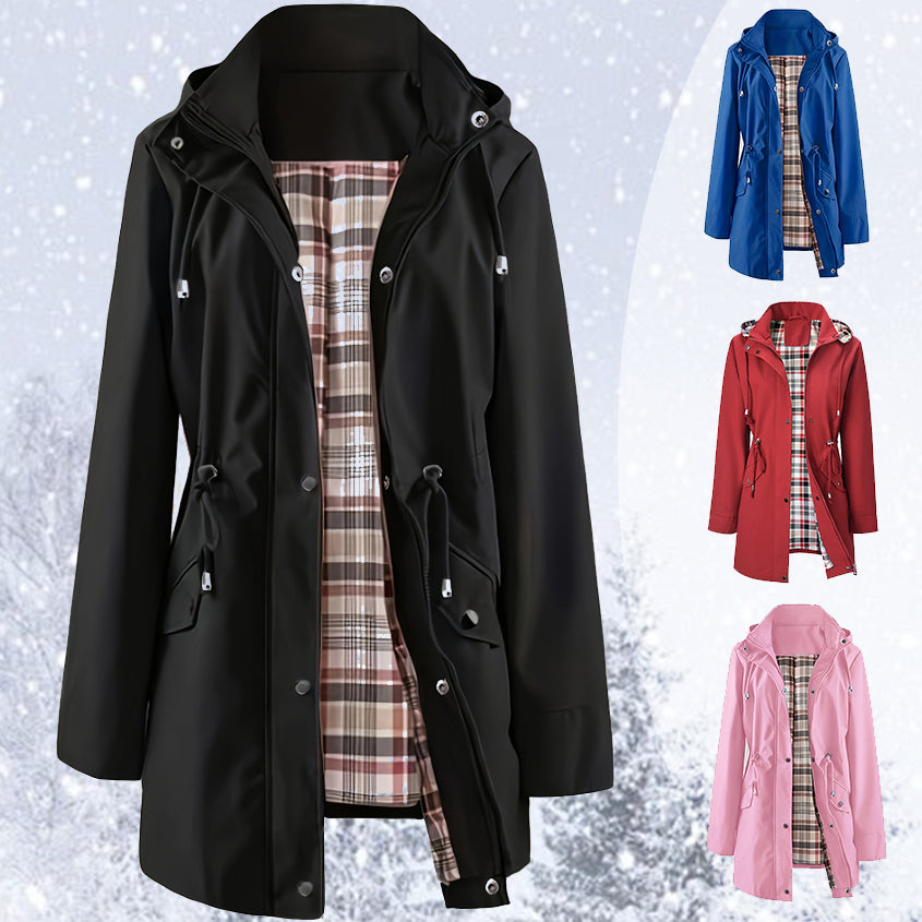 Damen Lässig Winterjacke | Lang